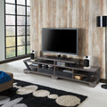 82x22 2 Drawer Open-Shelf TV Stand G9786