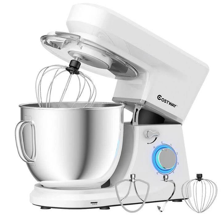 7.5 qt 6 Speed Black Stand Mixer H6666