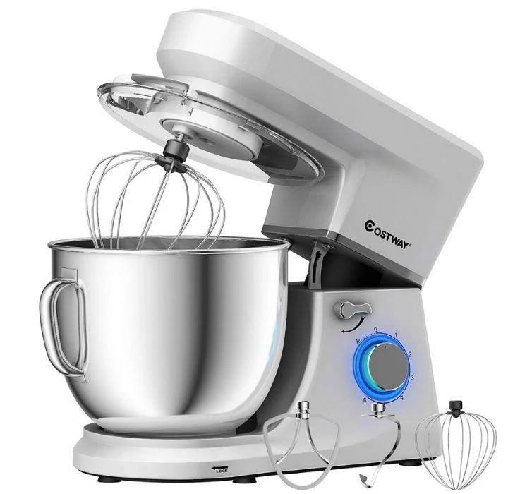 7.5 qt 6 Speed Black Stand Mixer H6666
