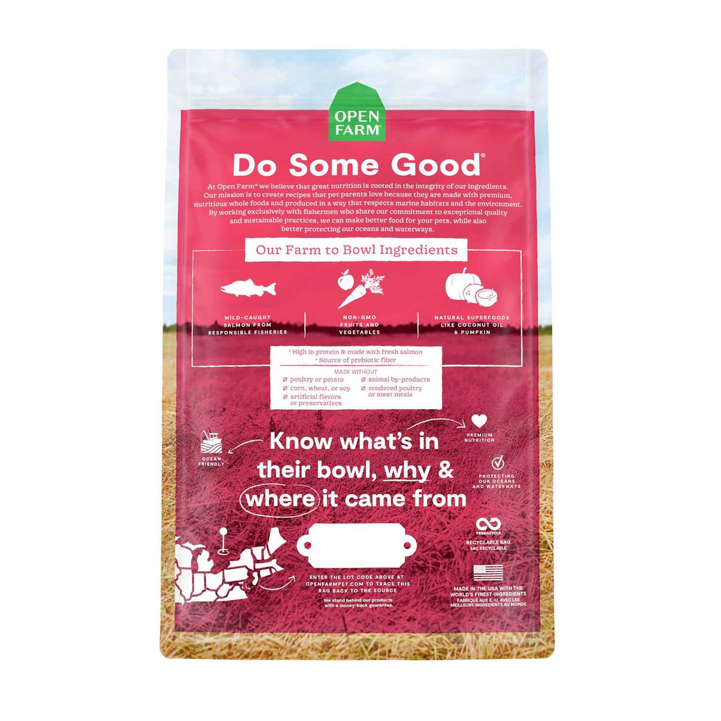 Grain-Free Wild-Caught Salmon Dry Dog Food O1897