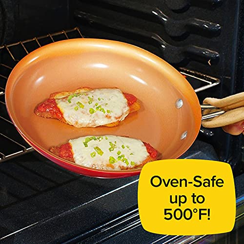 10 inch Ceramic Copper Non-Stick Fry Pan O114