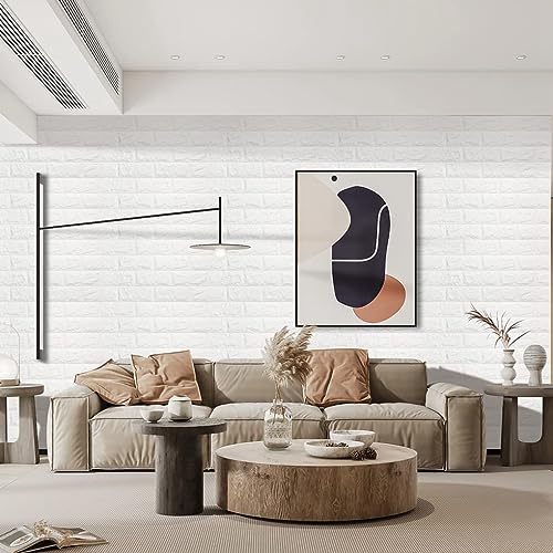 20 Pack Peel and Stick 3D Faux Brick Wall Panels L567228