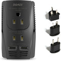 2000W Travel Voltage Converter with 2 USB and EU/UK/AU/US Plugs L7744