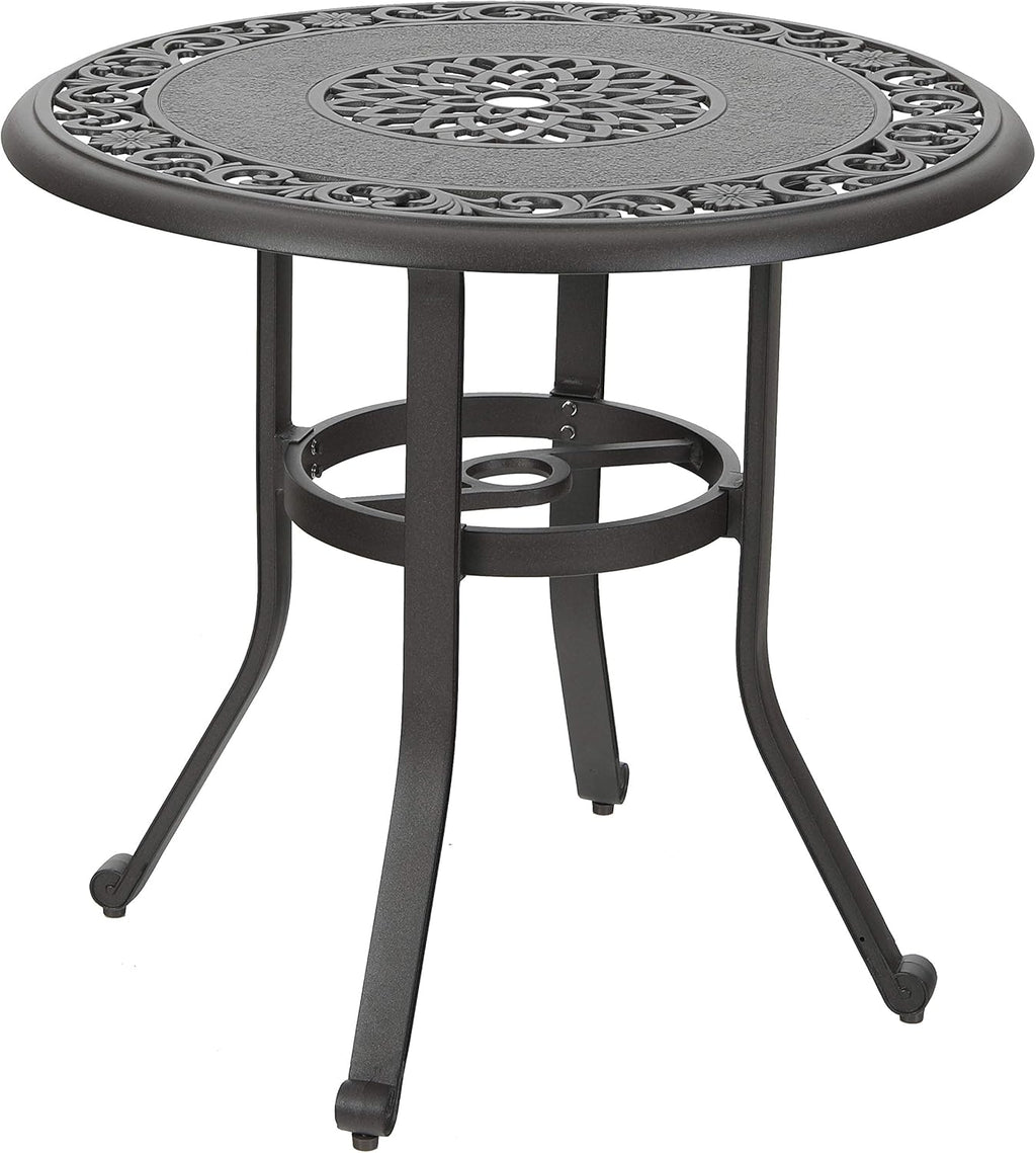 32 in Cast Aluminum Round Bistro Table S329