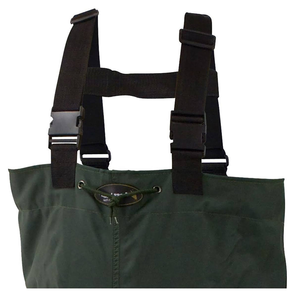 Forest Green 2-Ply Rubber Hip Wader D764