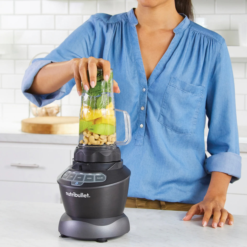 Dark Gray 64 oz. Full-Size Blender Combo V6400