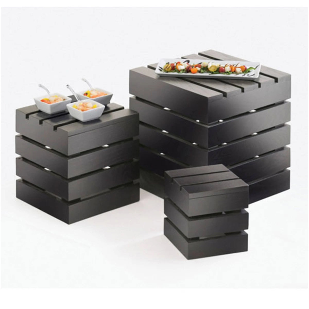 Midnight Square Crate Risers J831