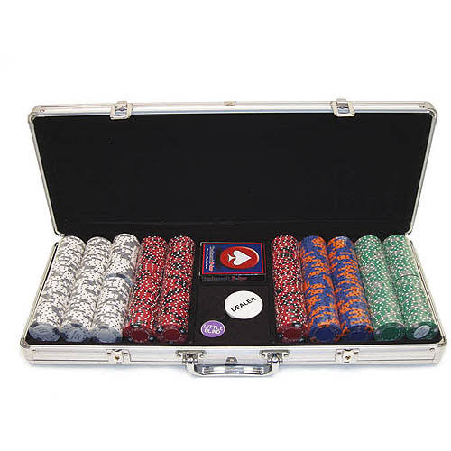 500 11.5g Poker Chip Set with Aluminum Case R7144