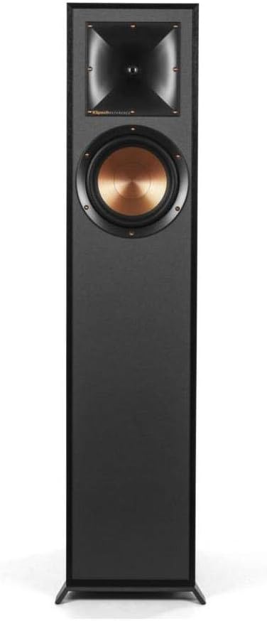Black Floorstanding Speakers, Pair V870529
