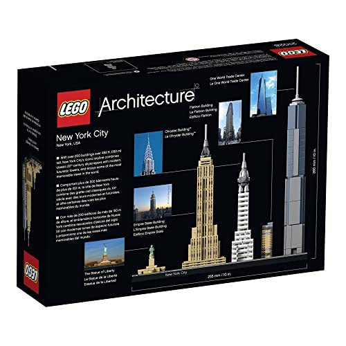 LEGO Architecture New York City Model Kit Building Blocks N839607