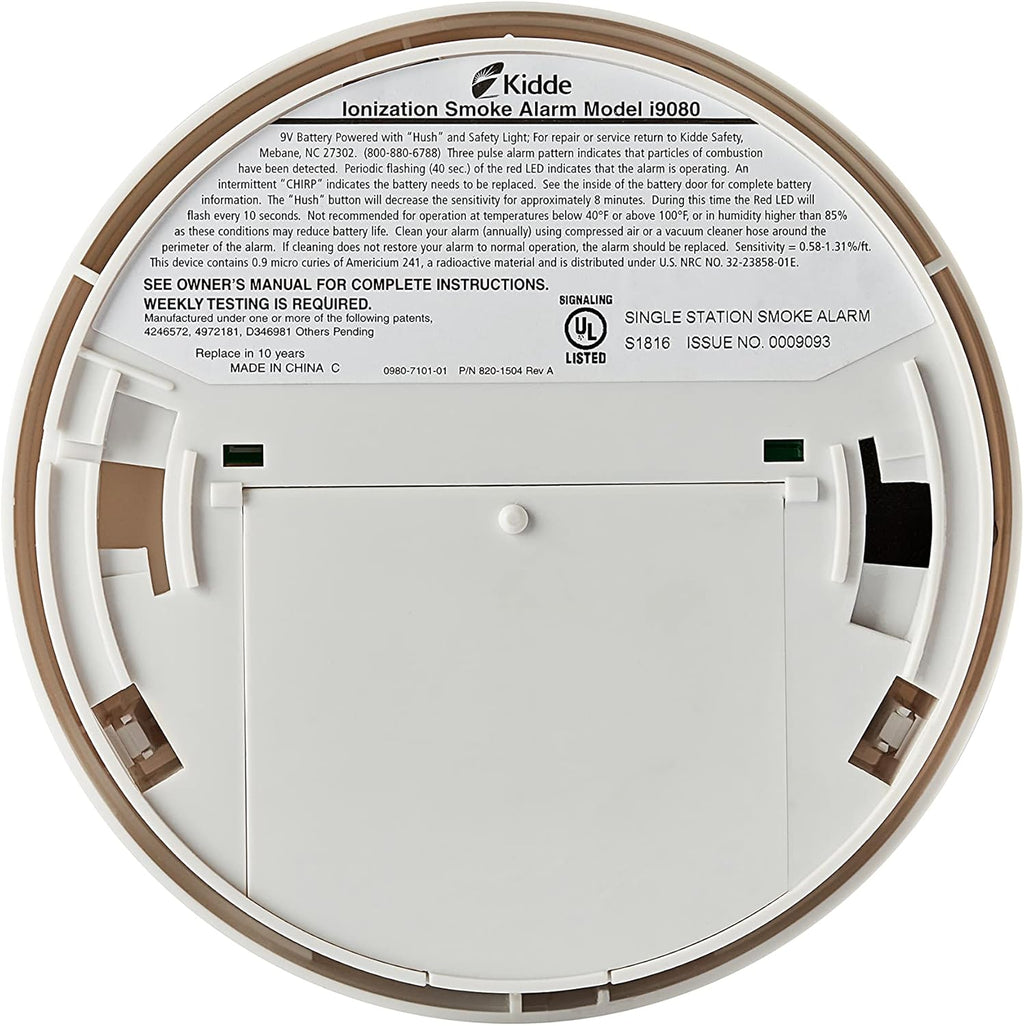 Battery Operated Smoke Detector Z22317