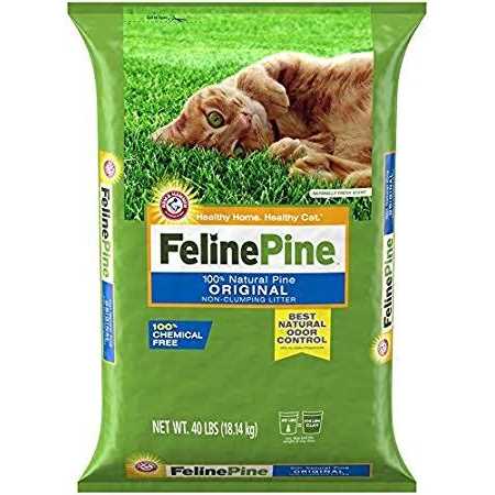 Feline Pine Cat Litter Original I35326