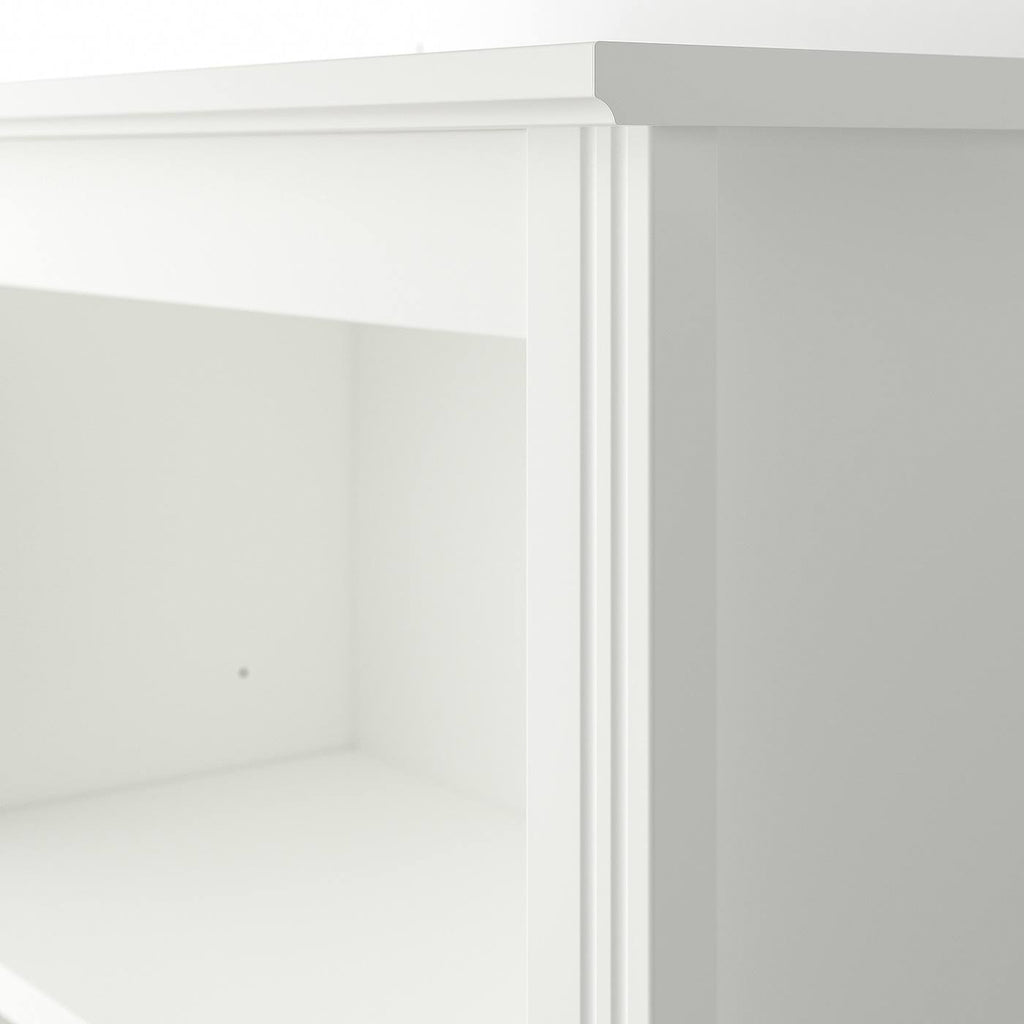 White High Cabinet with Doors T85758
