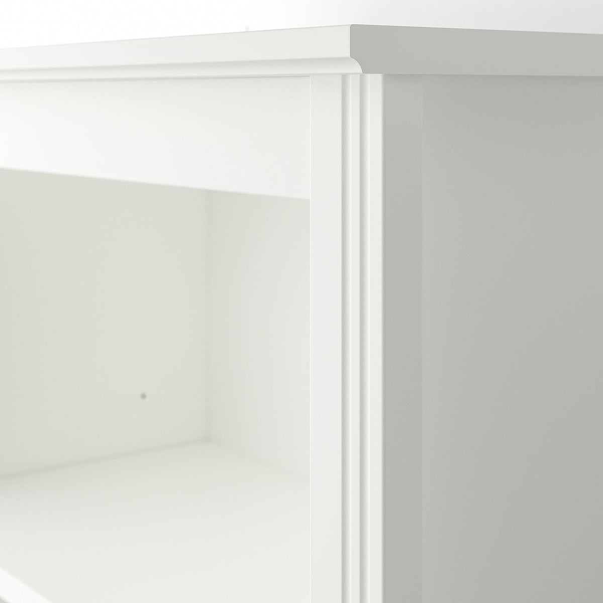 White High Cabinet with Doors T85758
