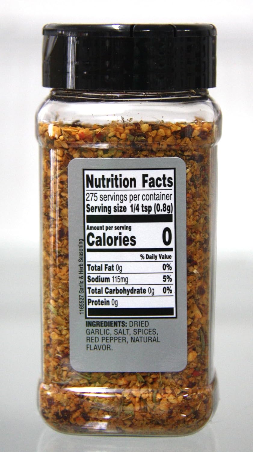 Roasted Garlic and Herb Seasoning 7.75 oz Y1727