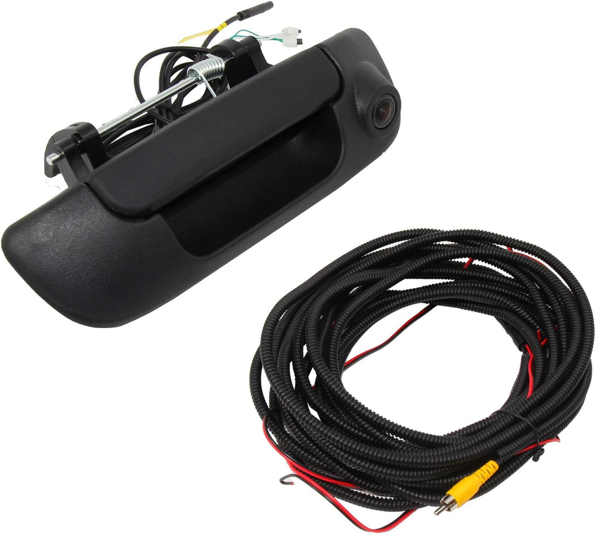 Tailgate Handle with Backup Camera Black F546