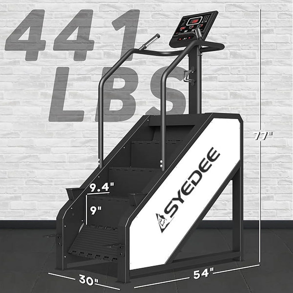 Stair Stepper with LED Screen, 12 Workout Programs, 441LBS Step Machine U2623
