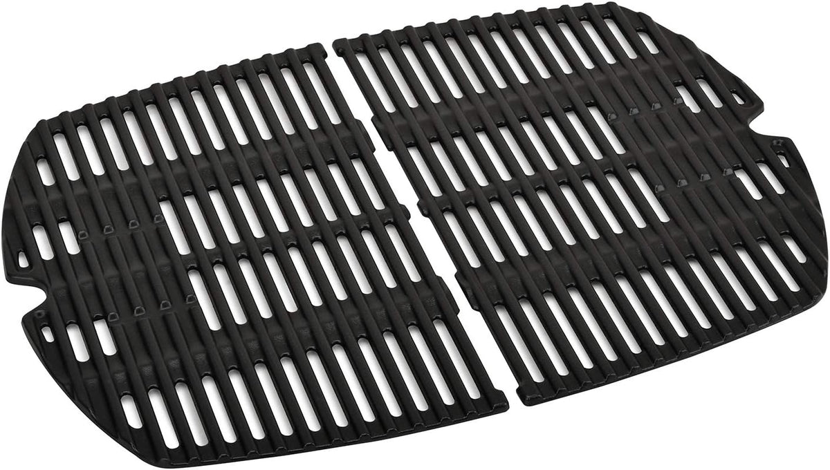 Cast Iron Cooking Grid Grates for Weber Q Series Gas Grill, Pack of 2 K6927