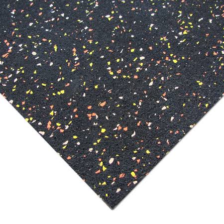 Candy Corn Recycled Rubber Flooring Rolls J594