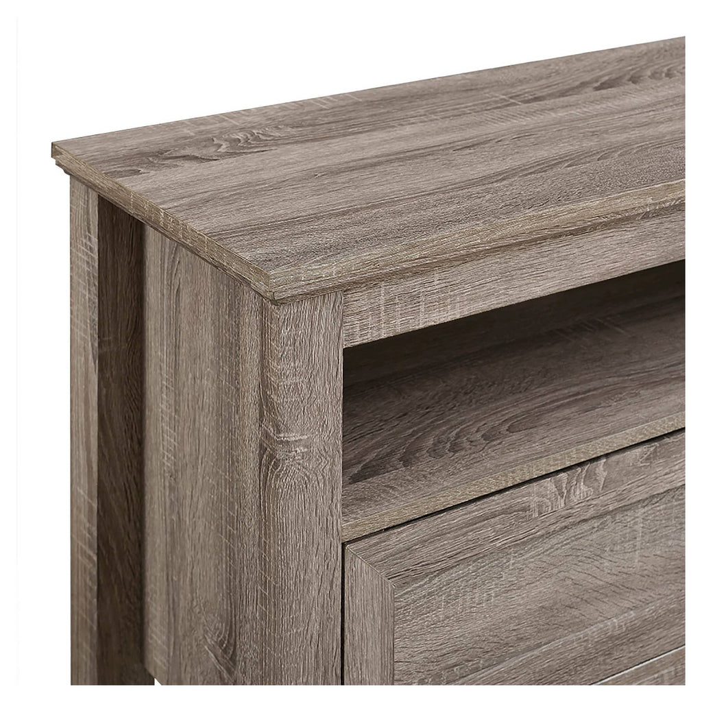 Driftwood Wood TV Media Stand Storage Console U393