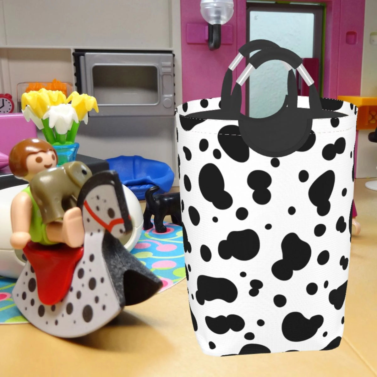 50L Rectangular Waterproof Foldable Laundry Hamper Q597396
