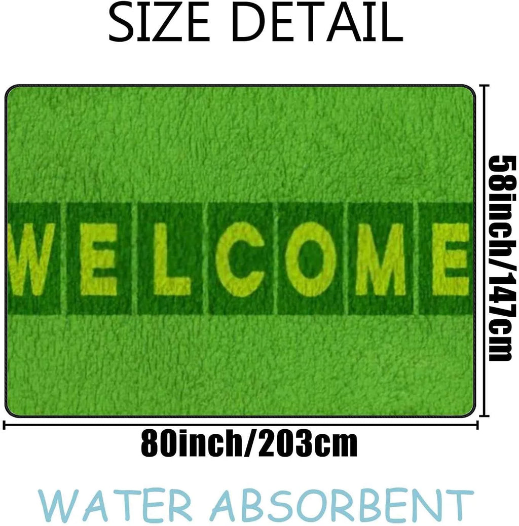 Lightweight Soft Area Rug 63x48in L4694