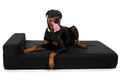 Black X-Large Orthopedic Dog Bed A749299