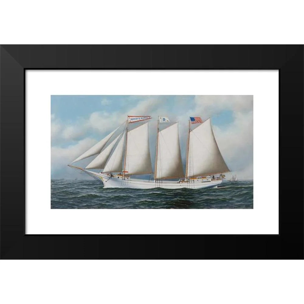Black Modern Framed Museum Art Print I926074
