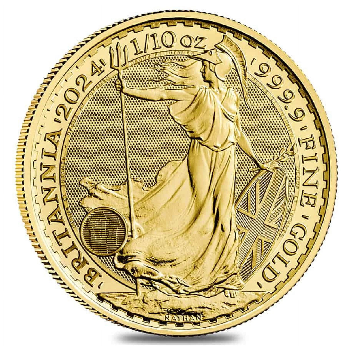 1/10 oz Gold Britannia Coin A387