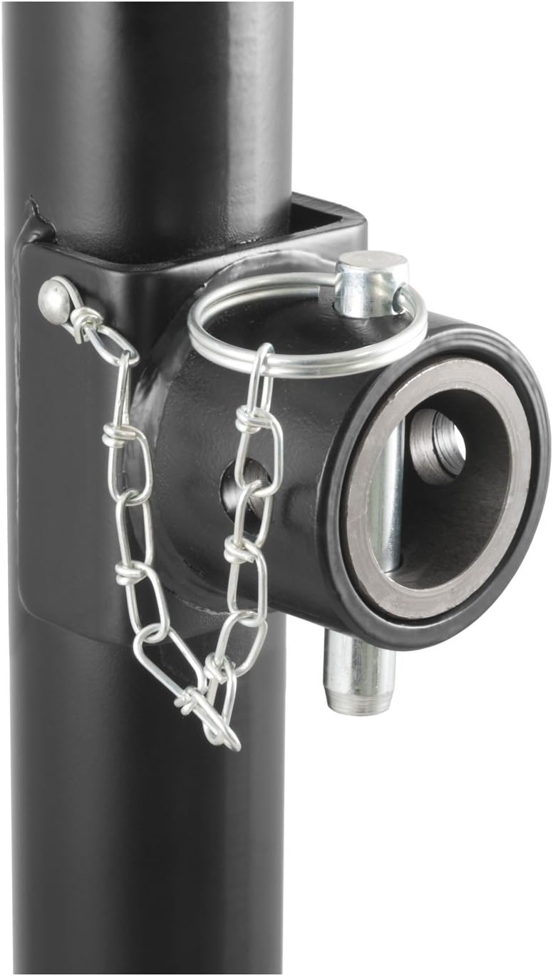 Weld-On Pipe-Mount Swivel Trailer Jack, 2,000 lbs. 10-3/4 Inches Vertical Travel Pack of 2 A440