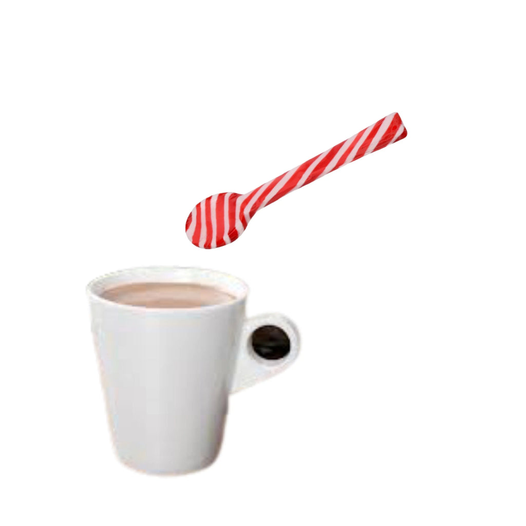 Edible Peppermint Candy Cane Spoon 36ct A22589