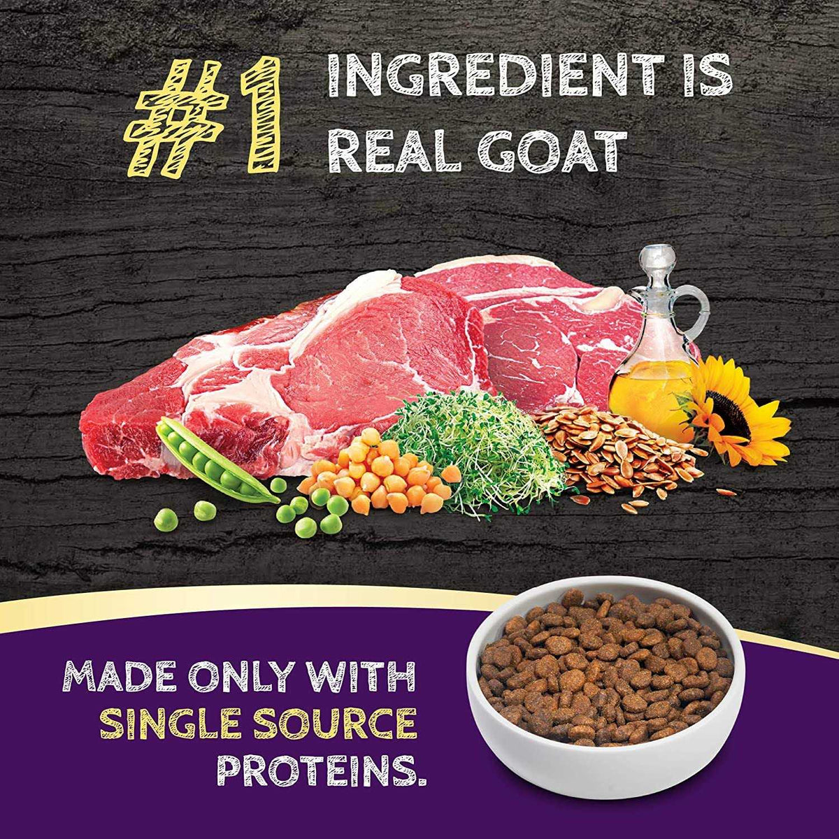Goat Formula Limited Ingredient Dry Dog Food L235