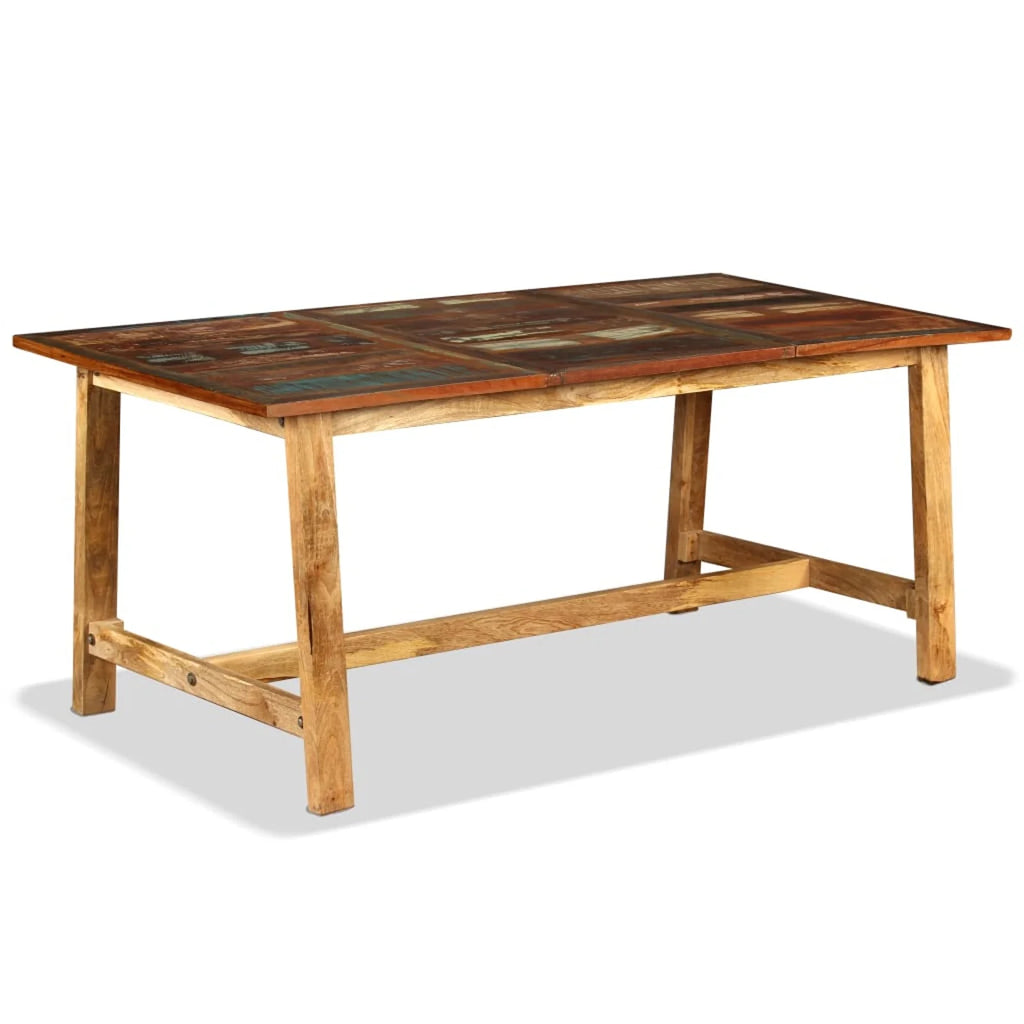 Solid Reclaimed Wood Dining Table 70.9" Z553