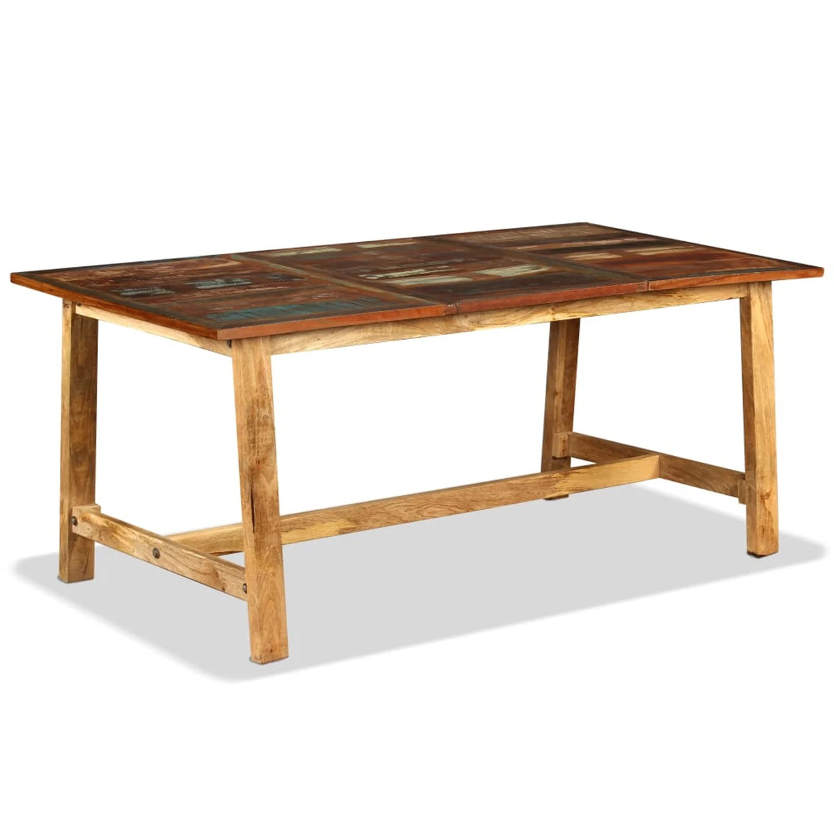 Solid Reclaimed Wood Dining Table 70.9" Z553