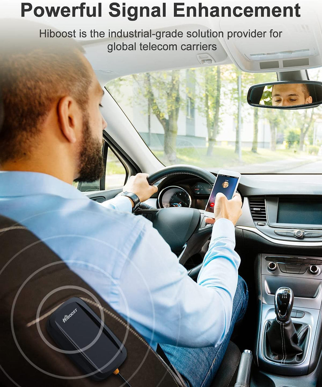 Car Cell Phone Booster with Magnetic Roof Antenna T3086