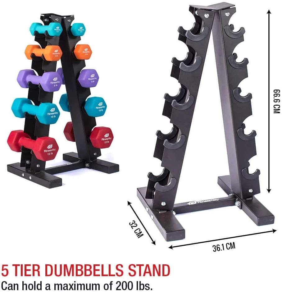Neoprene Hex Dumbbells Set D69083