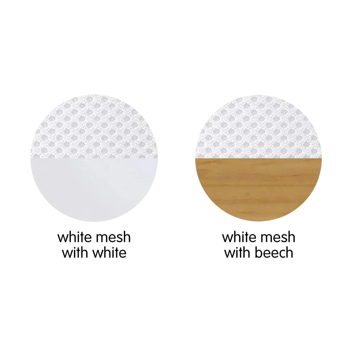 White Breathable Mesh Portable Sleeper E786522