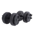 40lb Adjustable Vinyl Dumbbell Set L1652