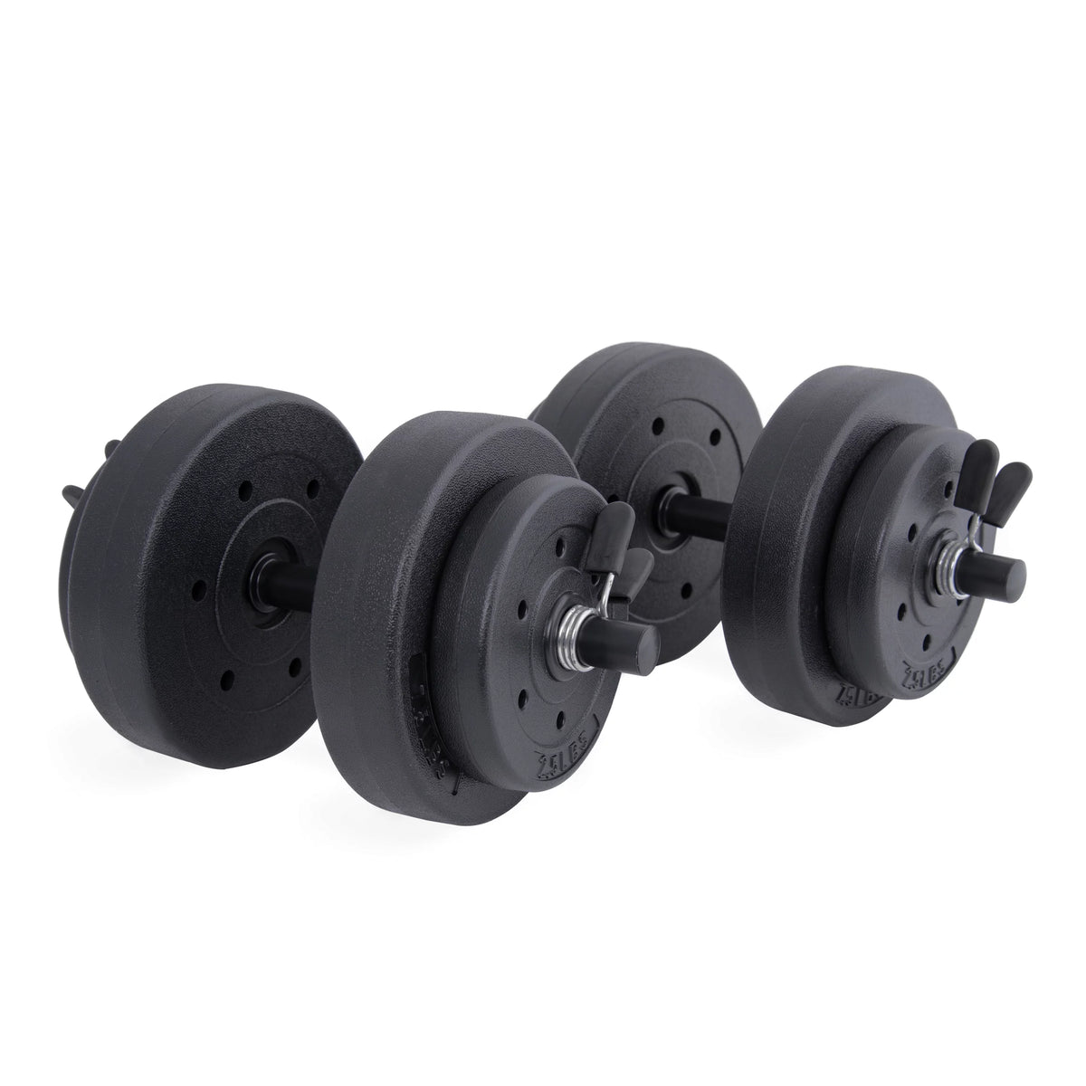 40lb Adjustable Vinyl Dumbbell Set L1652