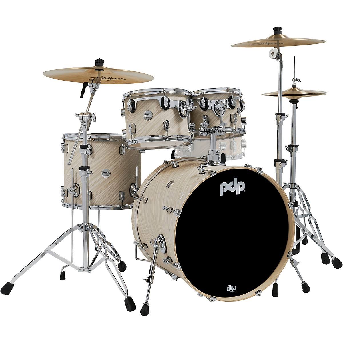 4-Piece Maple Shell Pack with Chrome Hardware M4025