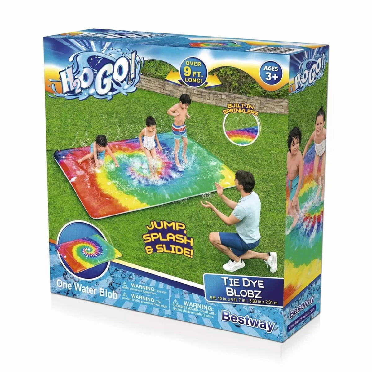 Tie Dye Water-Filled Splash Pad C8528