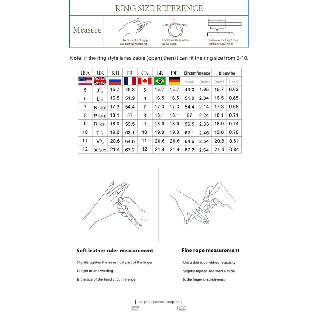 5ct Round Cut Moissanite Sterling Silver Engagement Rings with Certificate A850