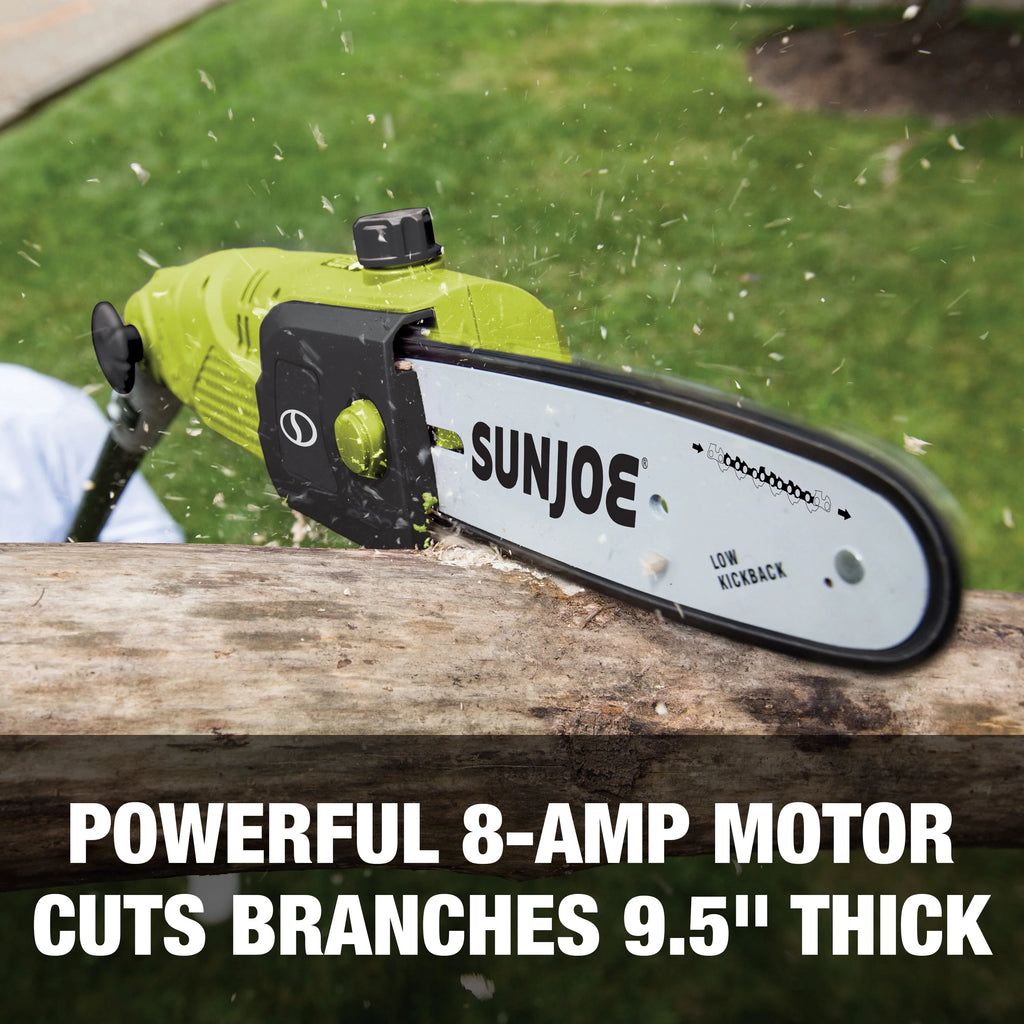 Electric 10-inch Telescoping Multi-Angle Pole Saw J8166