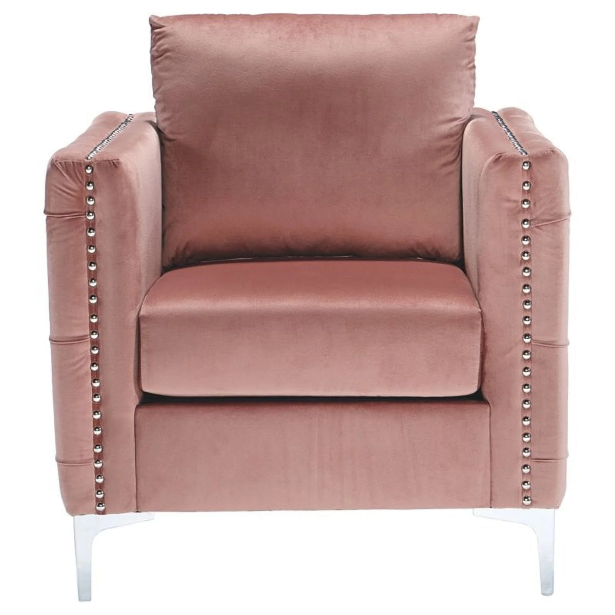 Blush Pink Accent Chair C317887