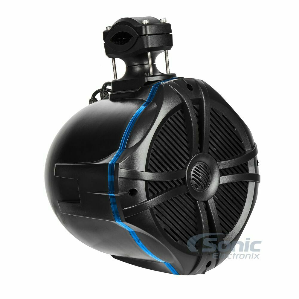 600W 8" 4-Ohms Marine Tower Speakers with RGB Lights and Remote T60468