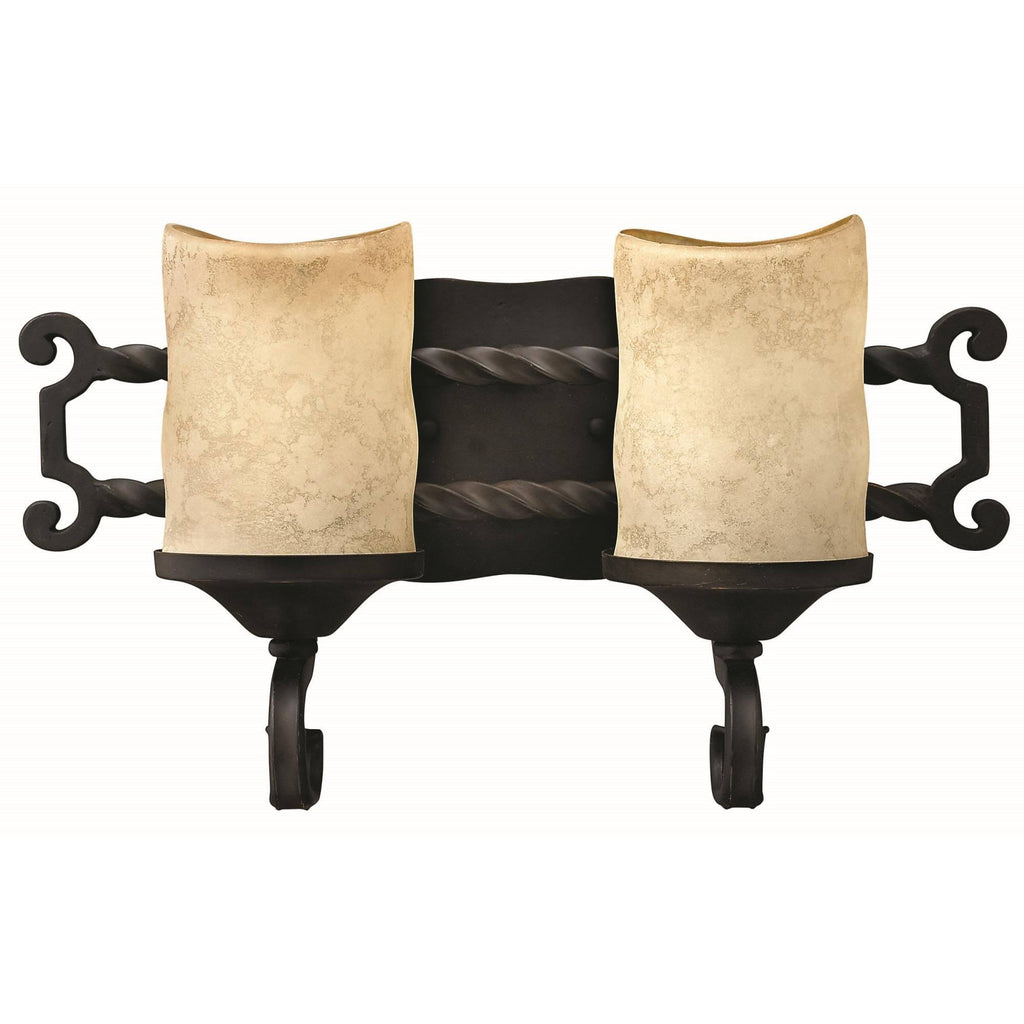 Olde Black 2 Light Bath Y927648