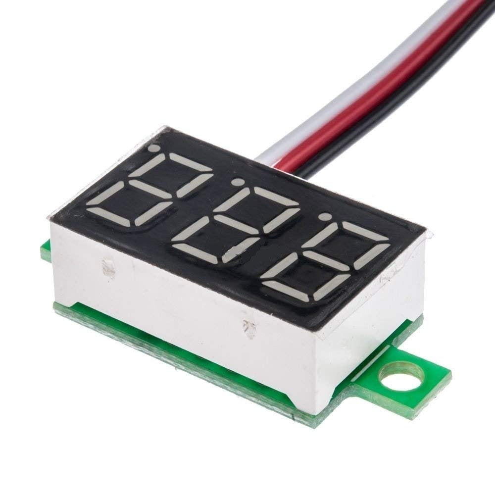 5pcs DC 0~30V Digital Voltmeter Red LED Display X819