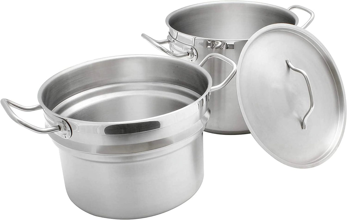 20 quart 18/8 Stainless Steel Double Boiler 3 Pcs Set K36673