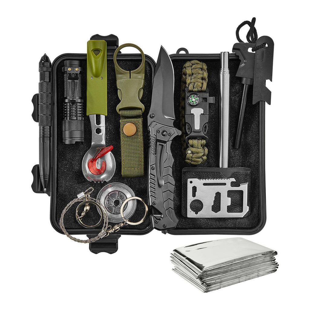 Emergency Survival Kit, 12-Piece H2398