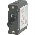 White 10 Amp Single Pole Magnetic Circuit Breaker D6838